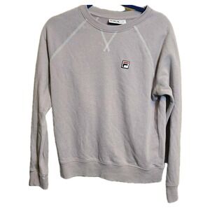 🤎 FILA Women's Tan Crewneck Sweatshirt – Size Small 🤎